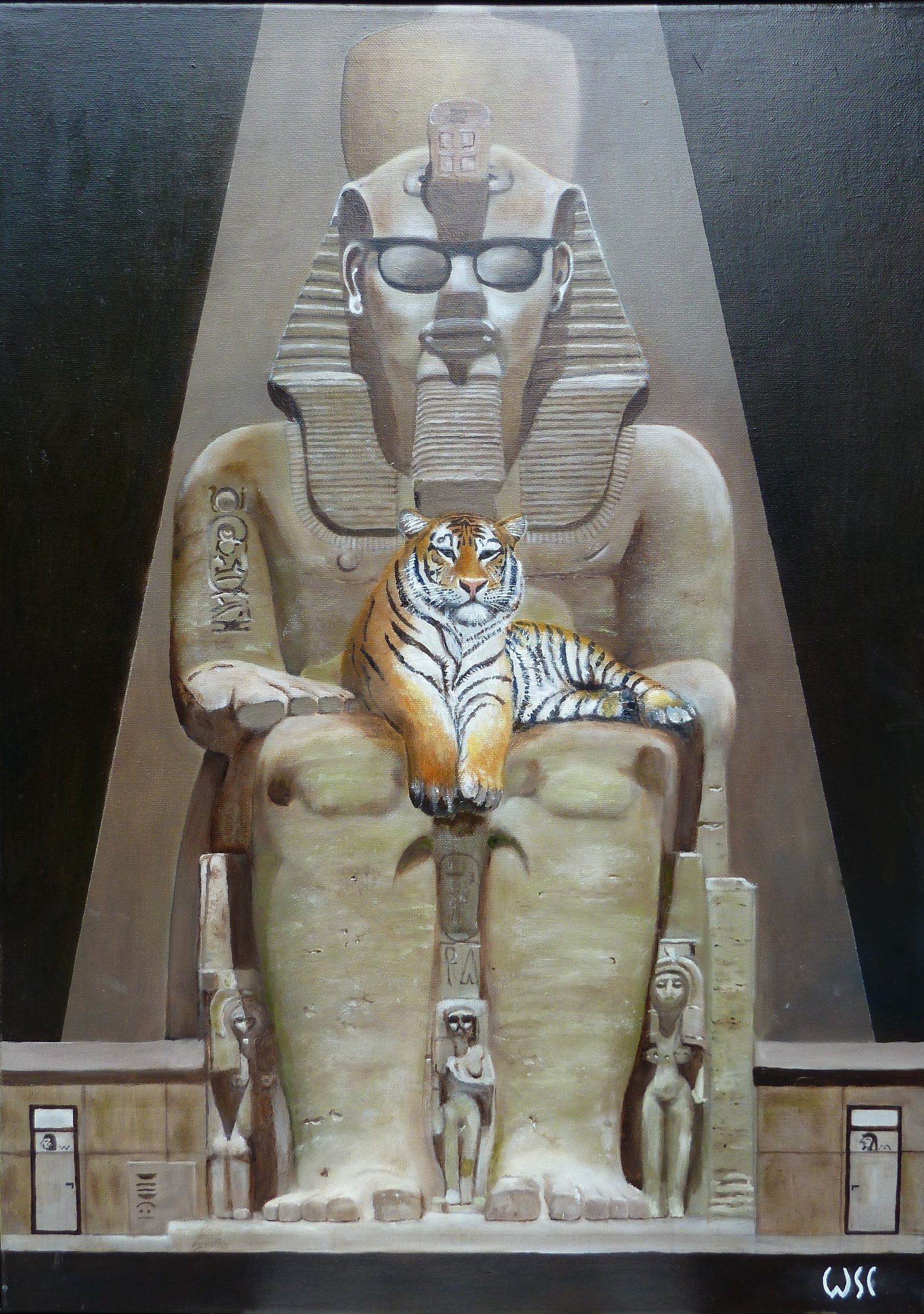 Schilderij Ramses