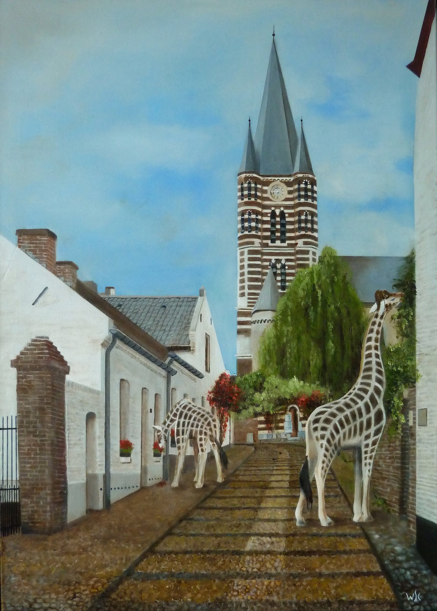 Schilderij Thorn Vreemde Beesten