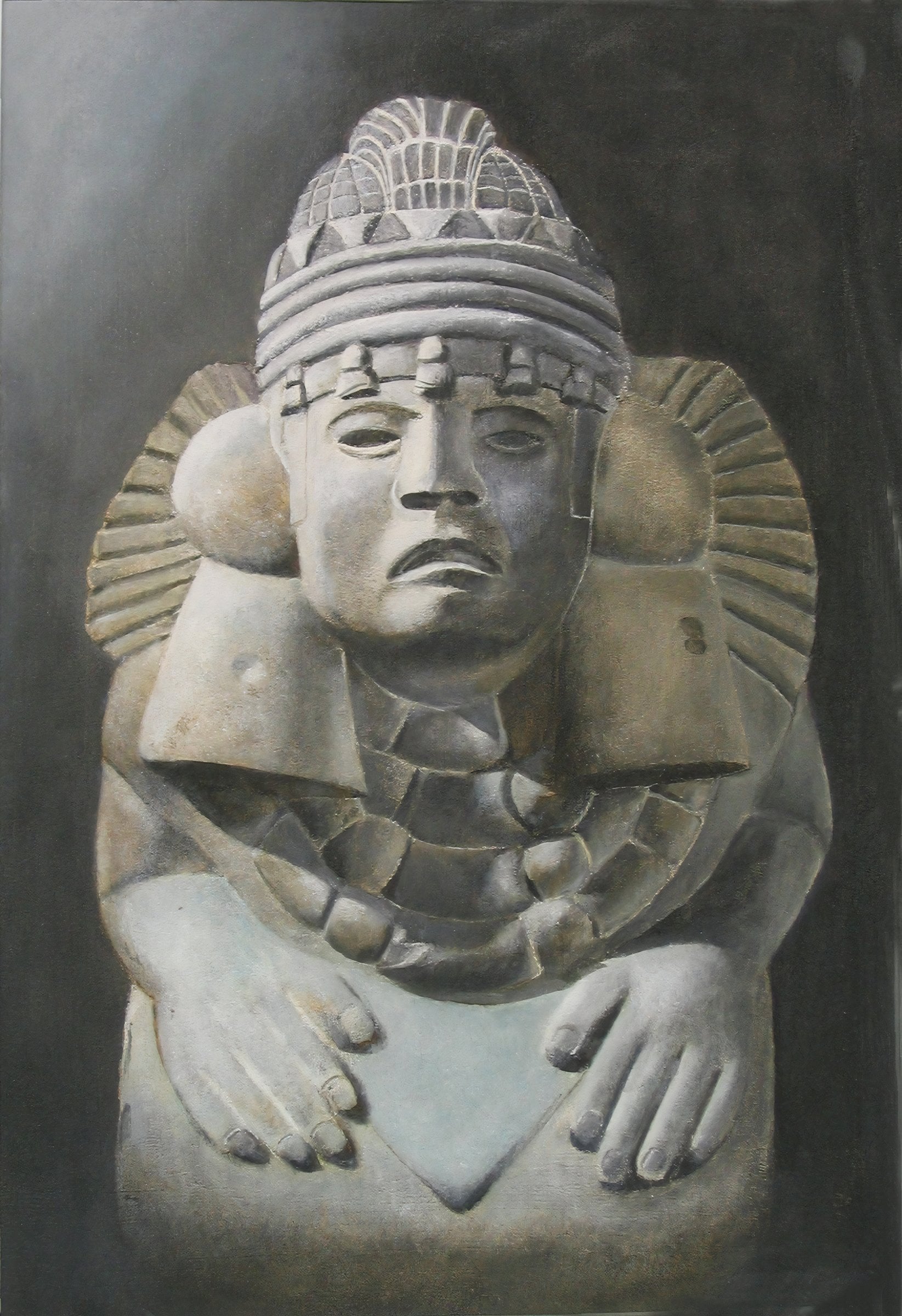 Schilderij Xylonen Mex