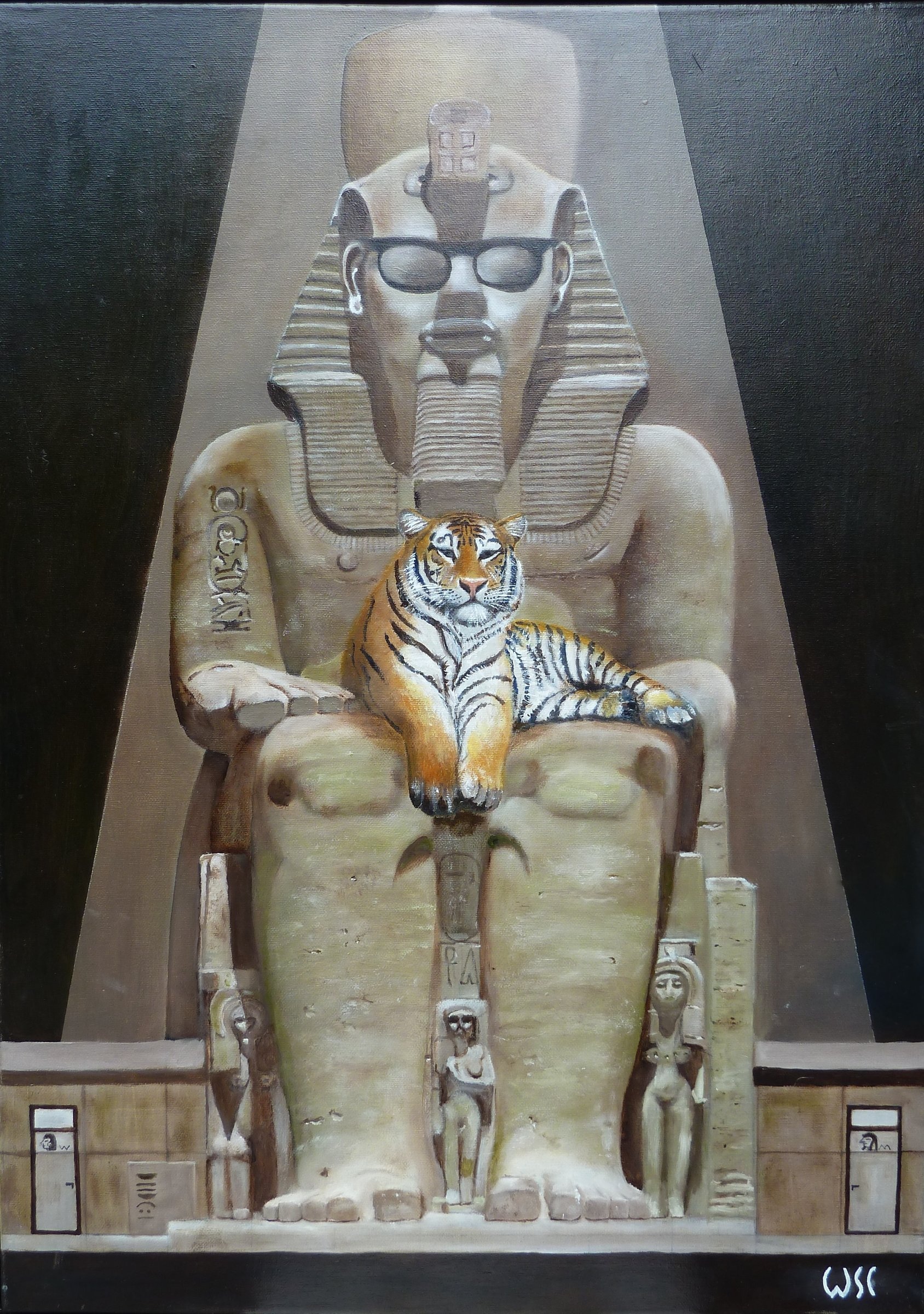 Schilderij Ramses